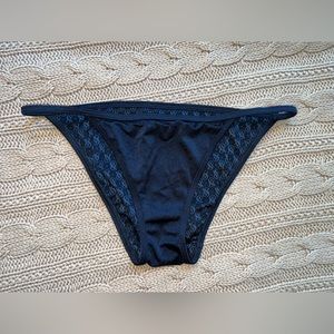 Victoria’s Secret Black String Bikini Bottom
